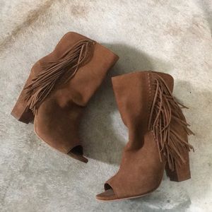 Dolce Vita fringe bootie